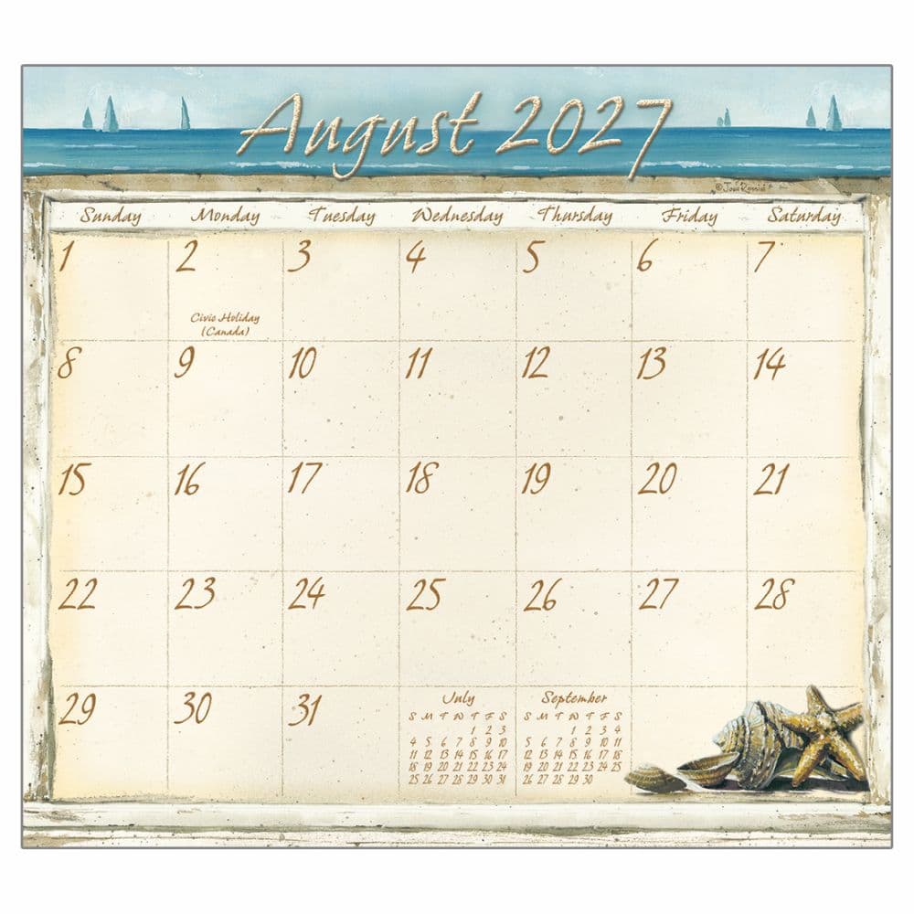 Life Itself 2027 Magnetic Calendar by John Rossini Fourth Alternate Image