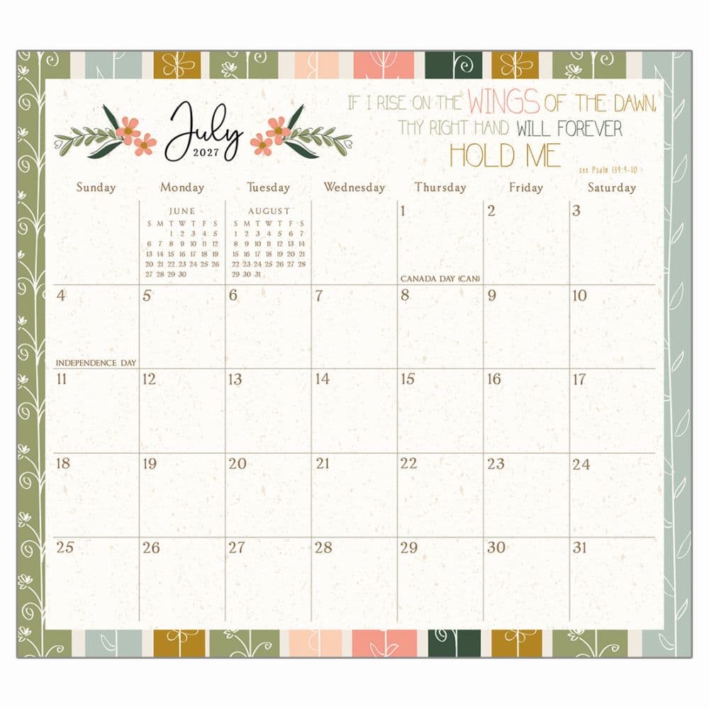 image Be Still 2027 Magnetic Calendar by Amylee Weeks Main Product Image