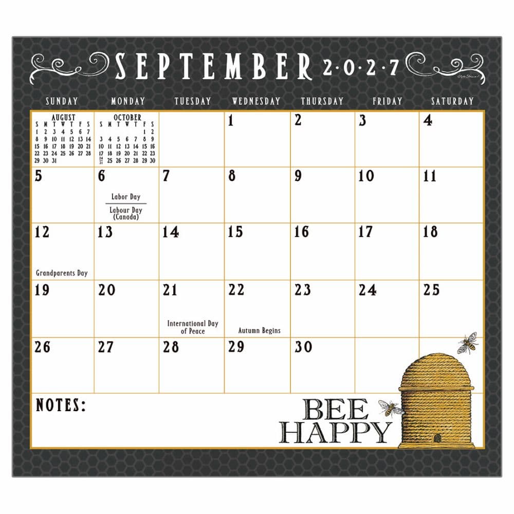 Beeutiful Life 2027 Magnetic Calendar by Deb Strain Third Alternate Image