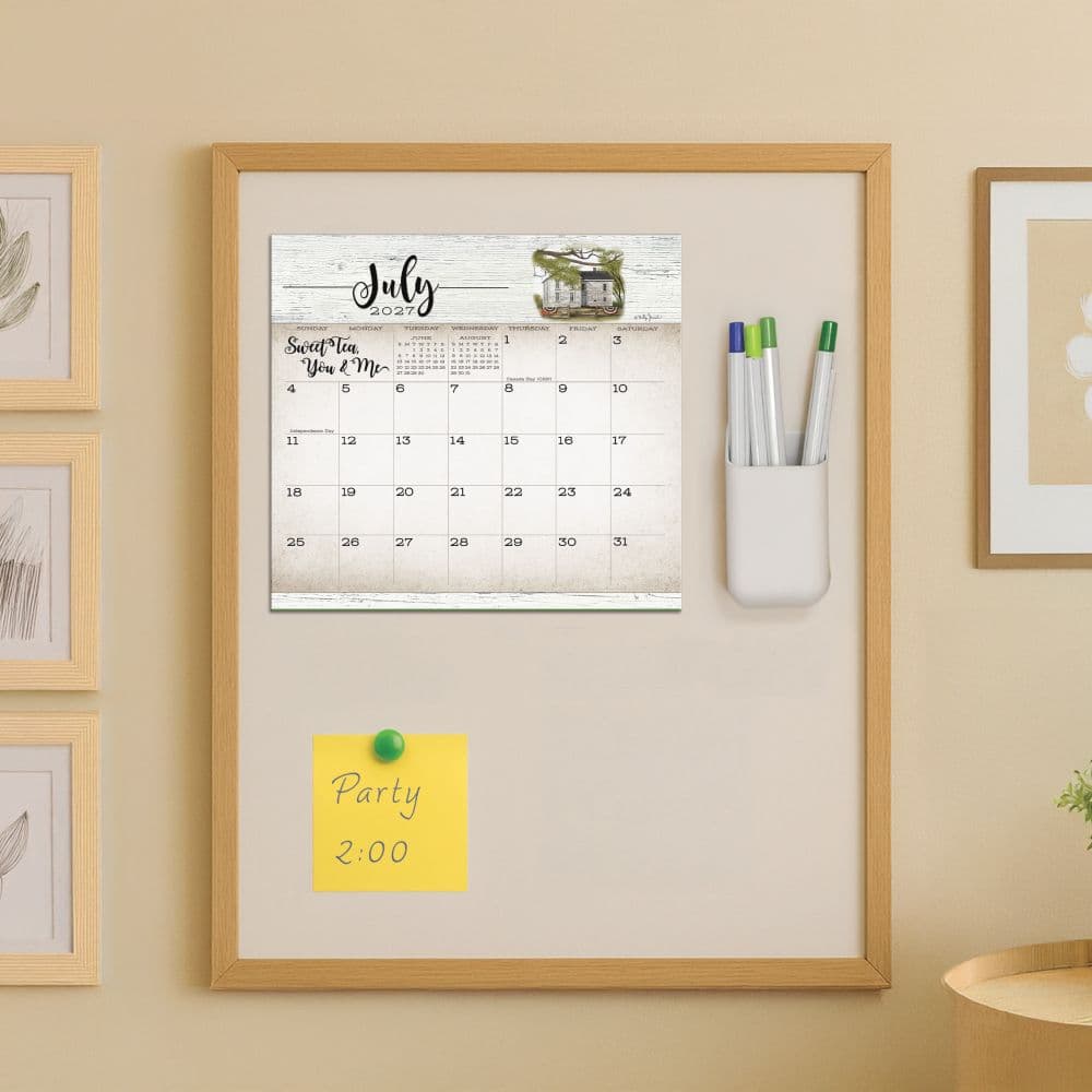 Farmhouse 2027 Magnetic Calendar by Billy Jacobs Second Alternate Image