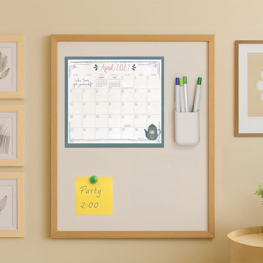 Tea Time 2027 Magnetic Calendar by Katie Doucette Second Alternate Image