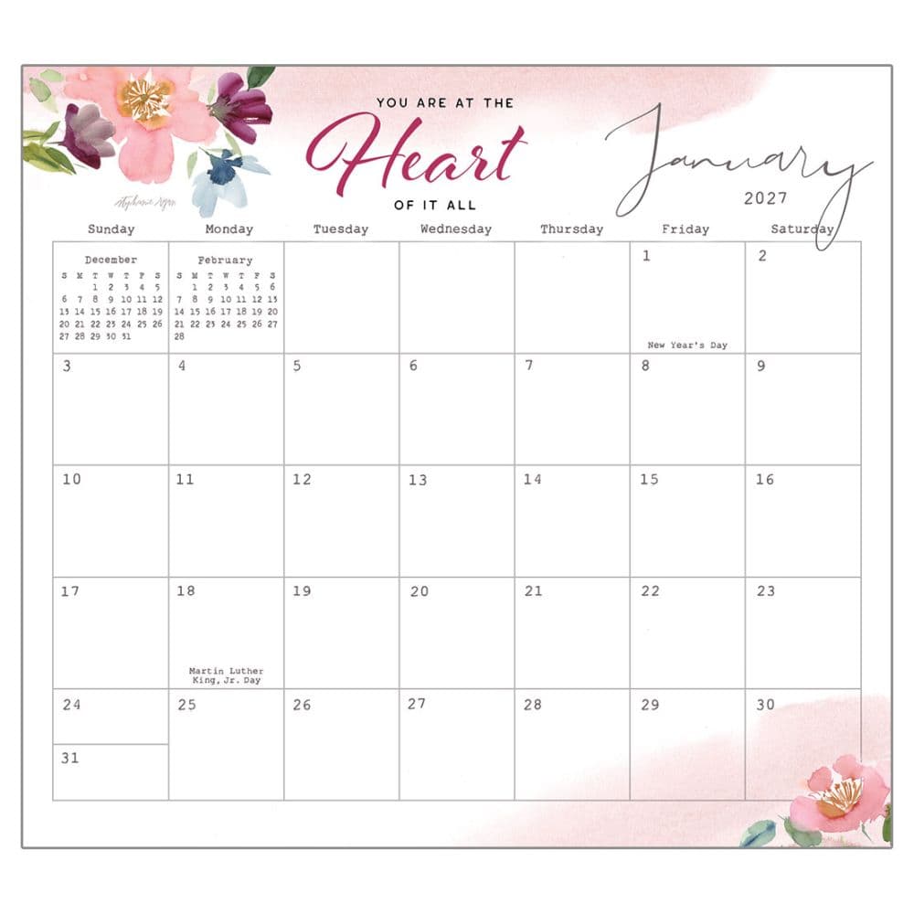 Gratitude 2027 Magnetic Calendar by Stephanie Ryan Fourth Alternate Image