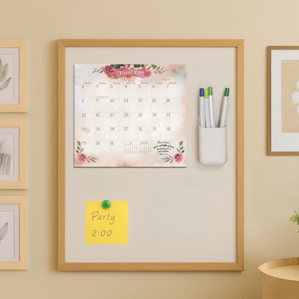 Faithful Heart and Home 2027 Magnetic Calendar by Nancy Mink Second Alternate Image