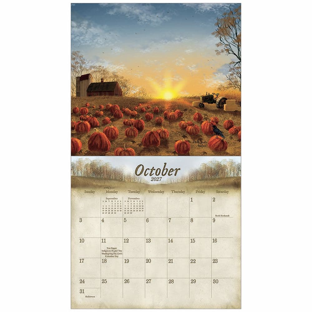 Road Home 2027 Mini Wall Calendar by Billy Jacobs Second Alternate Image