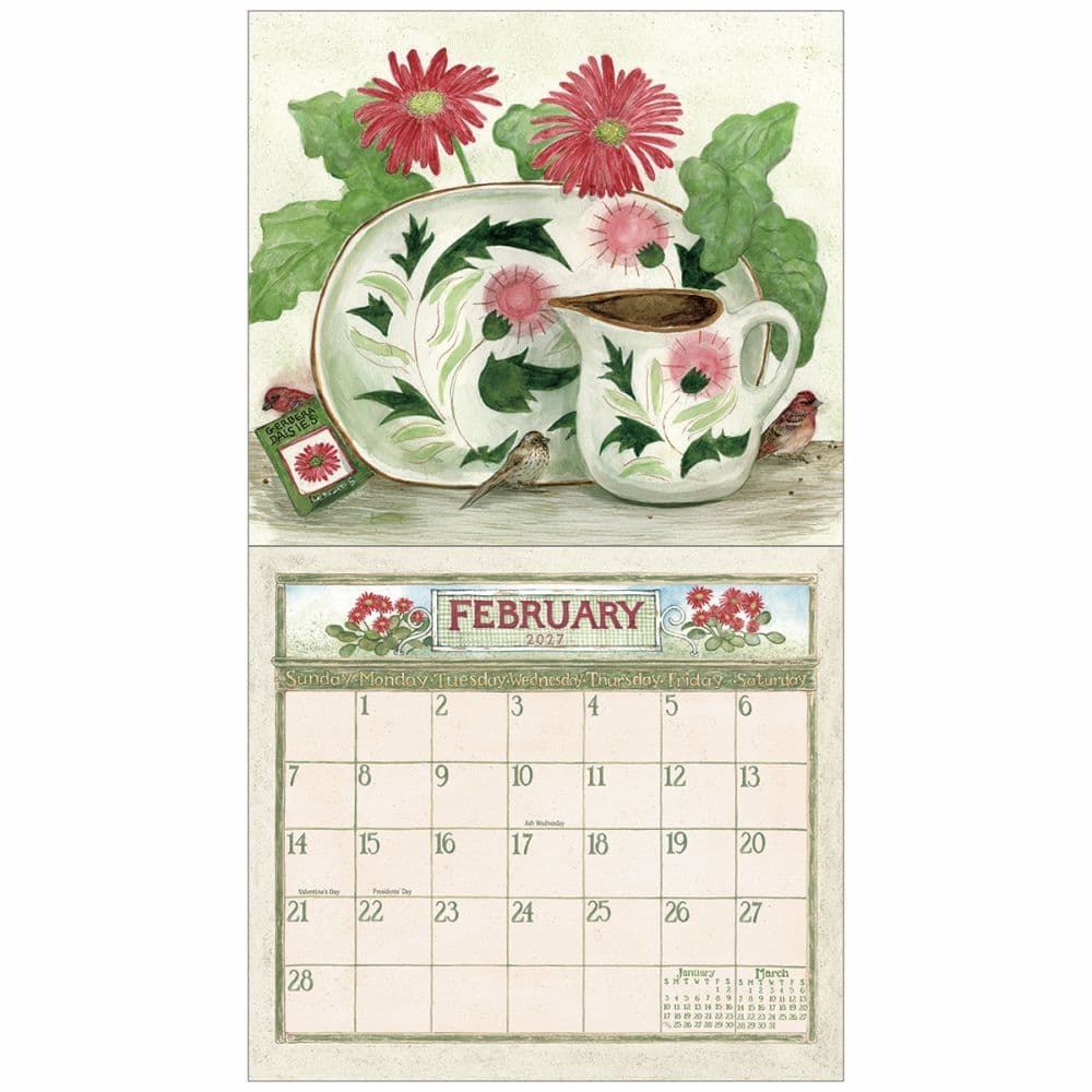 Garden Path 2027 Wall Calendar by Bonnie Heppe Fisher Third Alternate Image