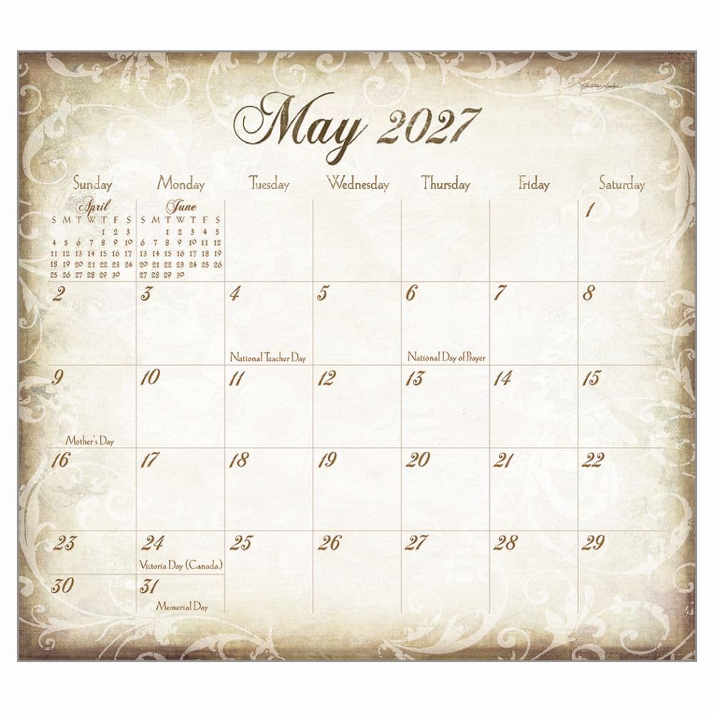 Walk By Faith 2027 Wall Calendar by Christine Adolph Second Alternate Image