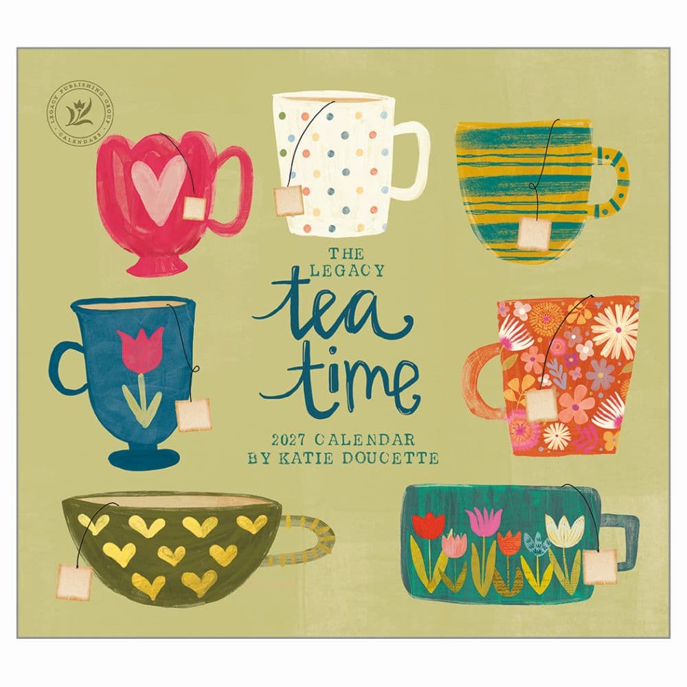 Tea Time 2027 Wall Calendar Main Product Image