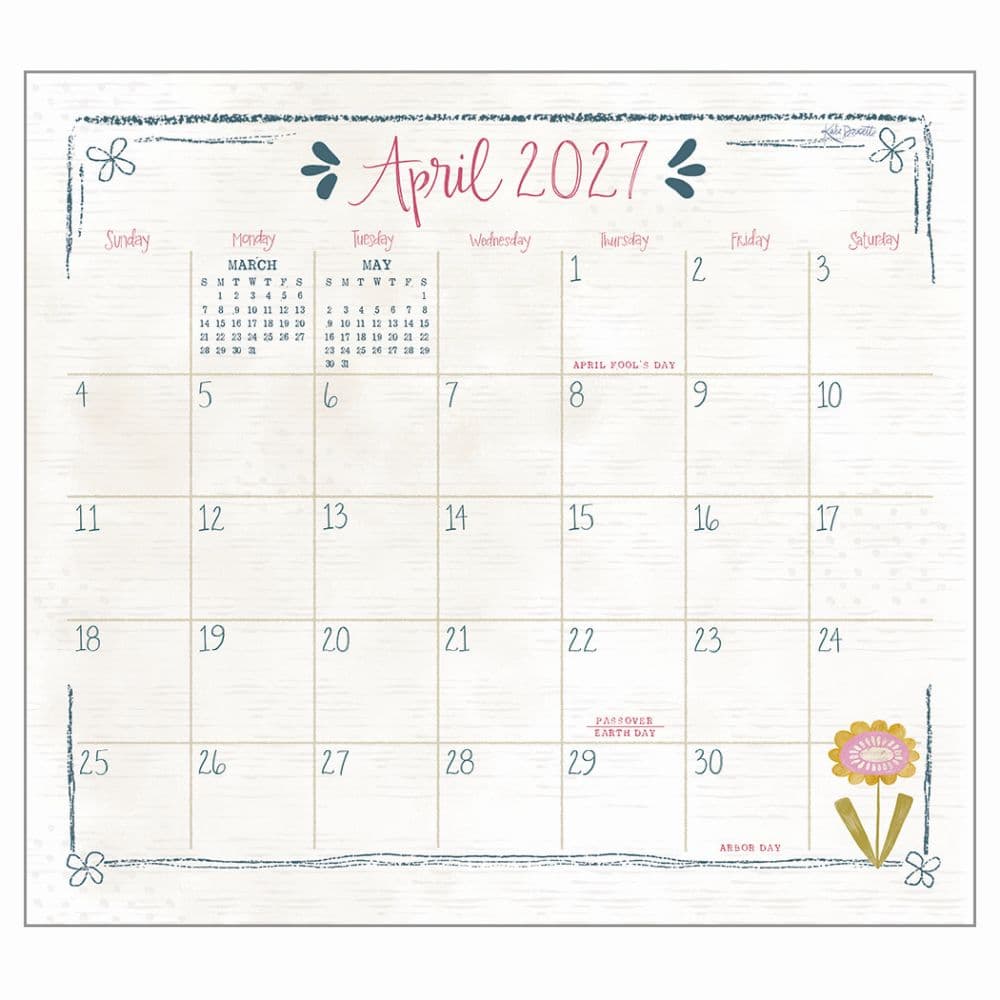 Tea Time 2027 Wall Calendar Second Alternate Image