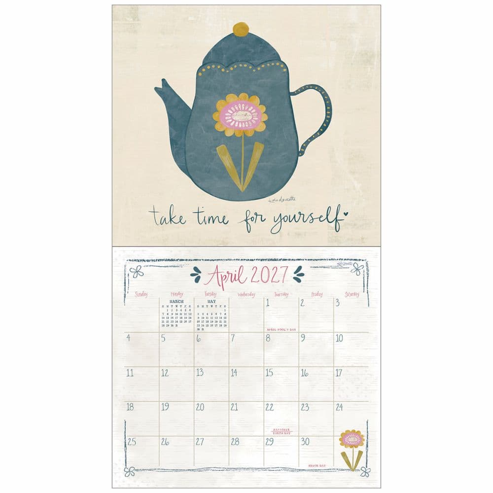 Tea Time 2027 Wall Calendar Third Alternate Image