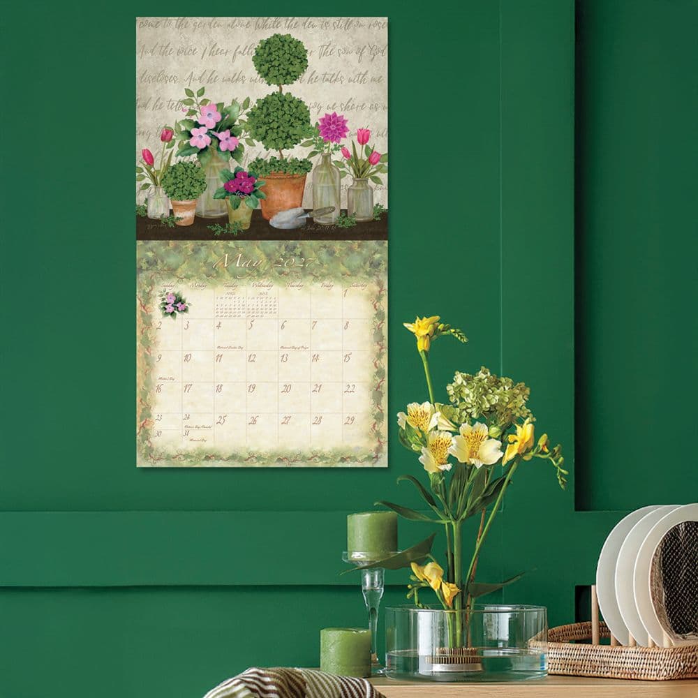 Graceful Garden 2027 Wall Calendar by Annie LaPoint Fourth Alternate Image
