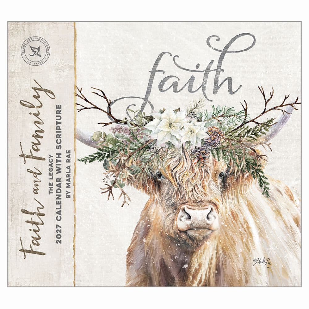 Faith and Family 2027 Wall Calendar by Marla Rae Main Product Image