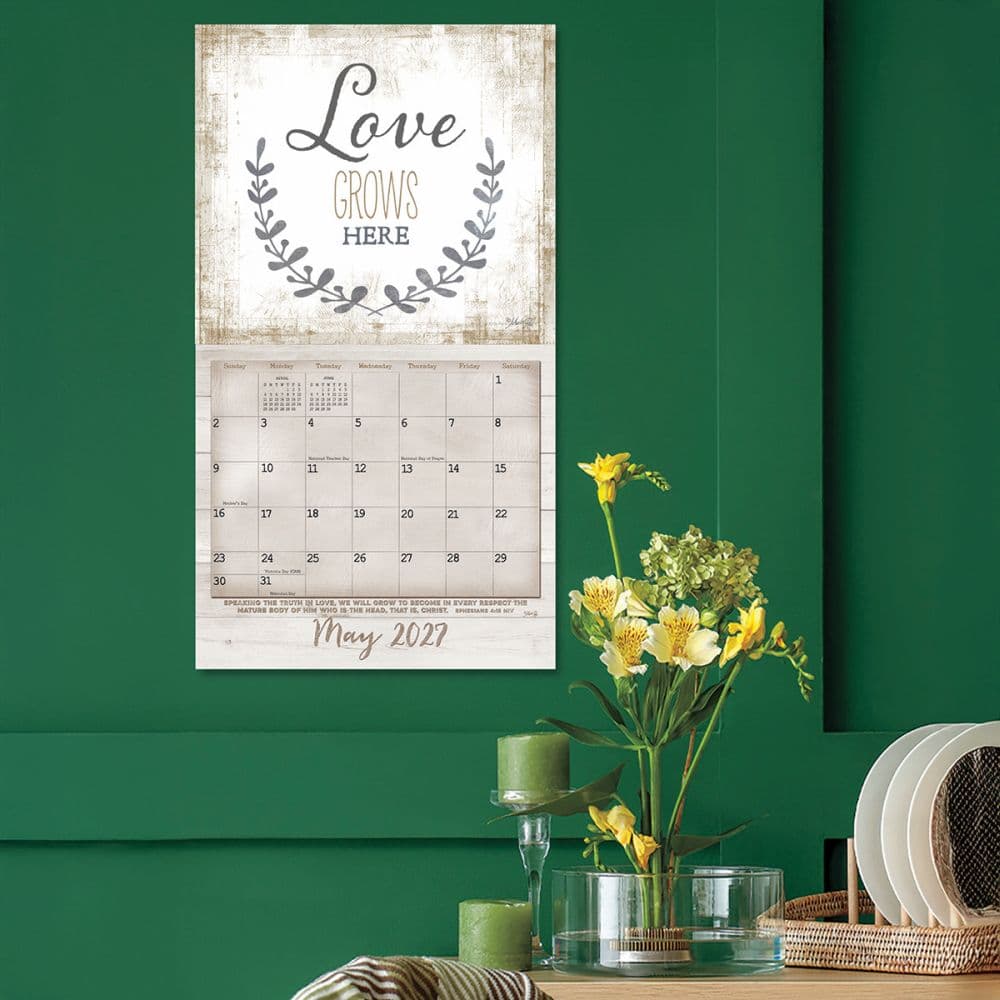 Faith and Family 2027 Wall Calendar by Marla Rae Fourth Alternate Image