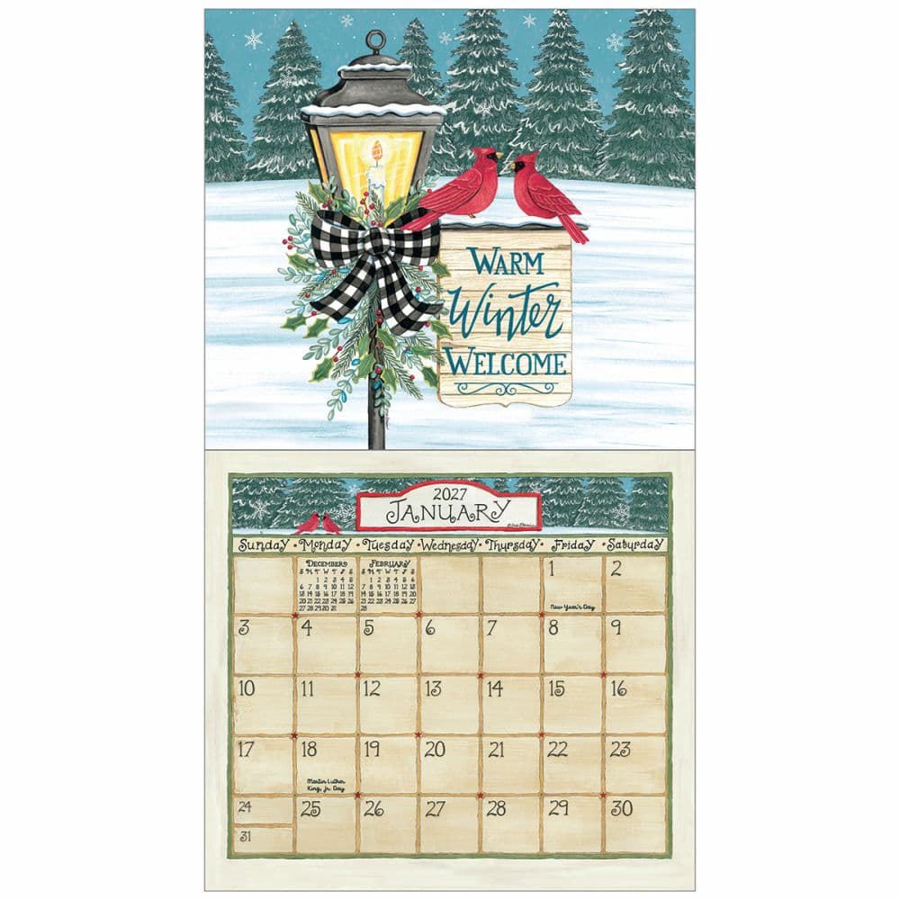 Coming Home 2027 Wall Calendar by Deb Strain Third Alternate Image