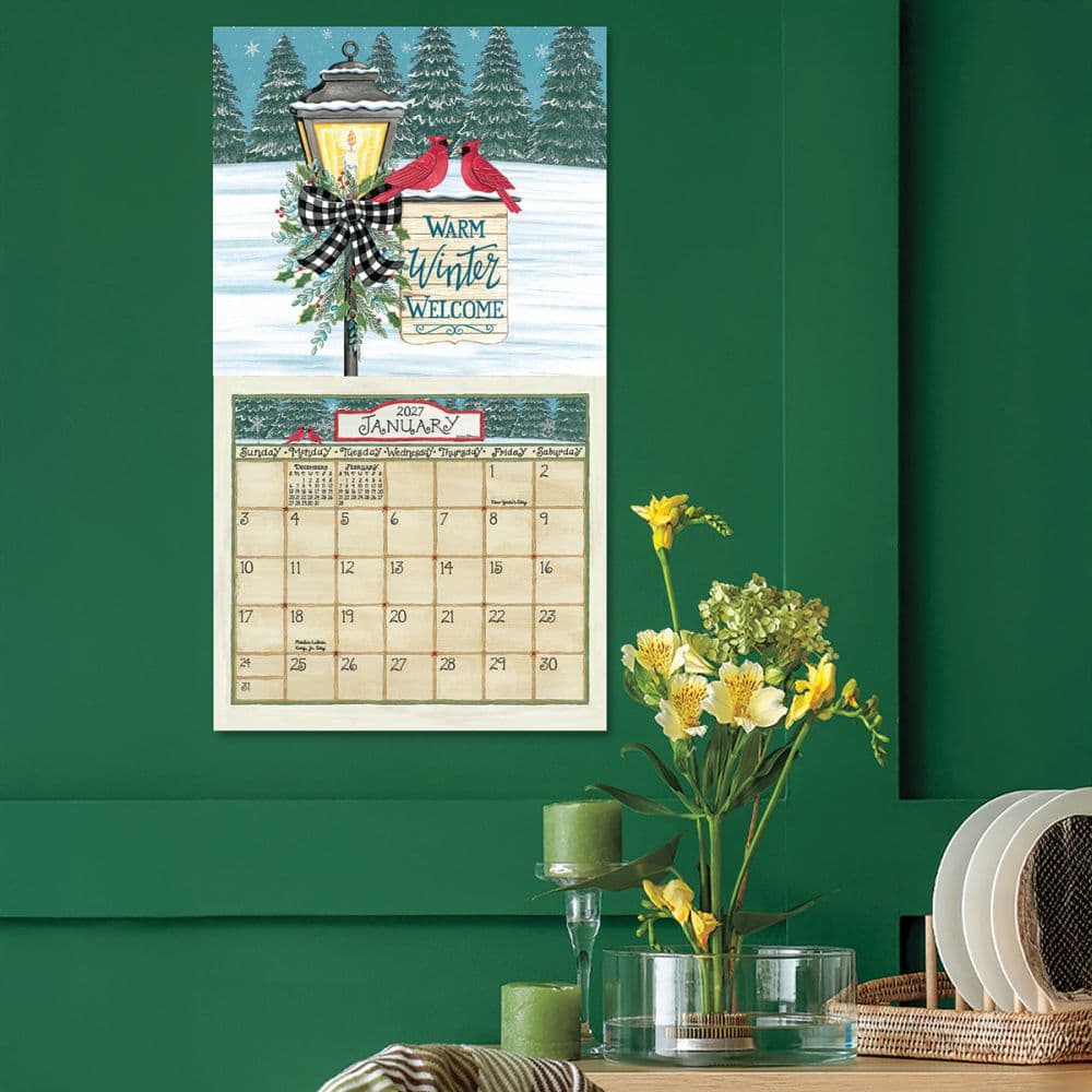 Coming Home 2027 Wall Calendar by Deb Strain Fourth Alternate Image