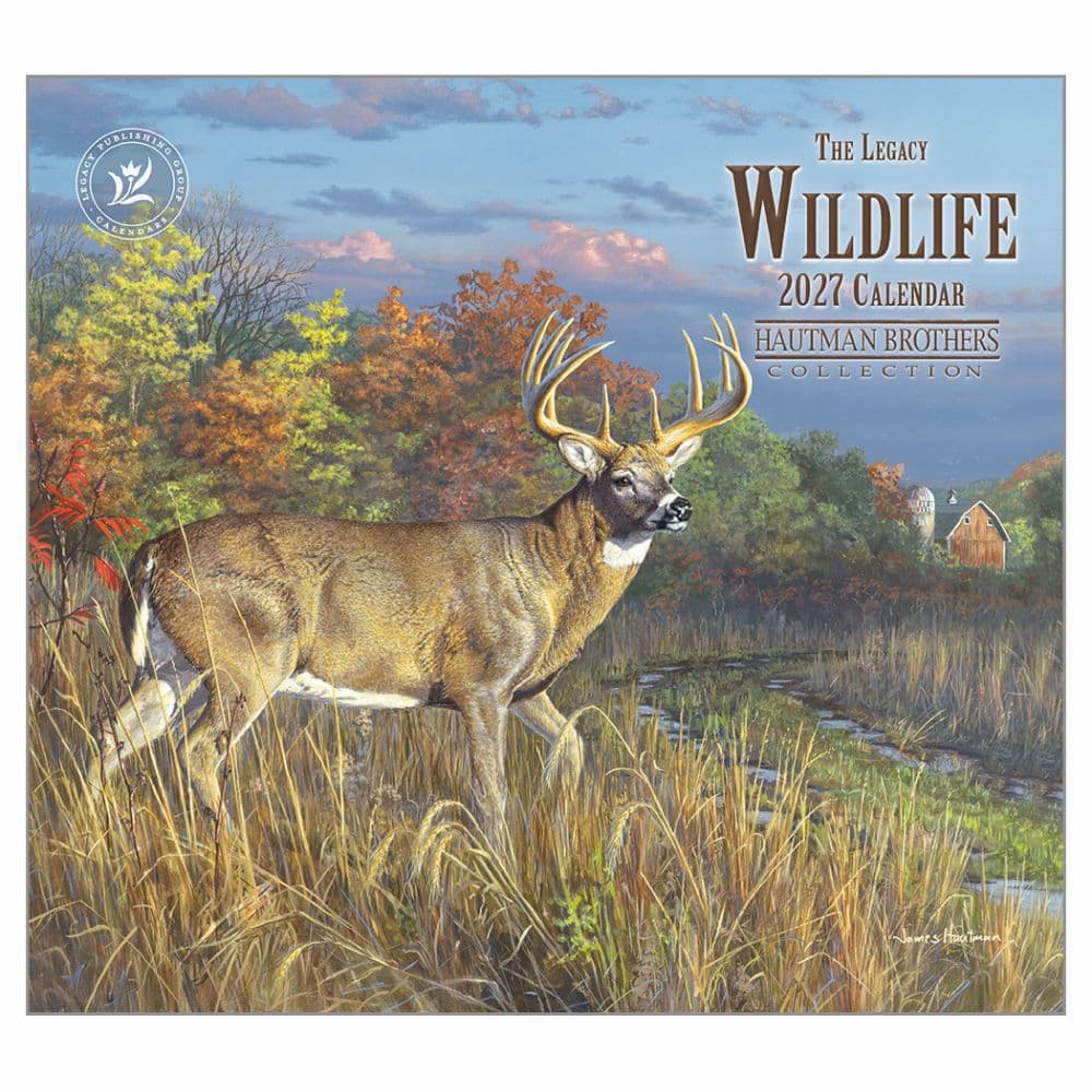Wildlife 2027 Wall Calendar by Hautman Brothers