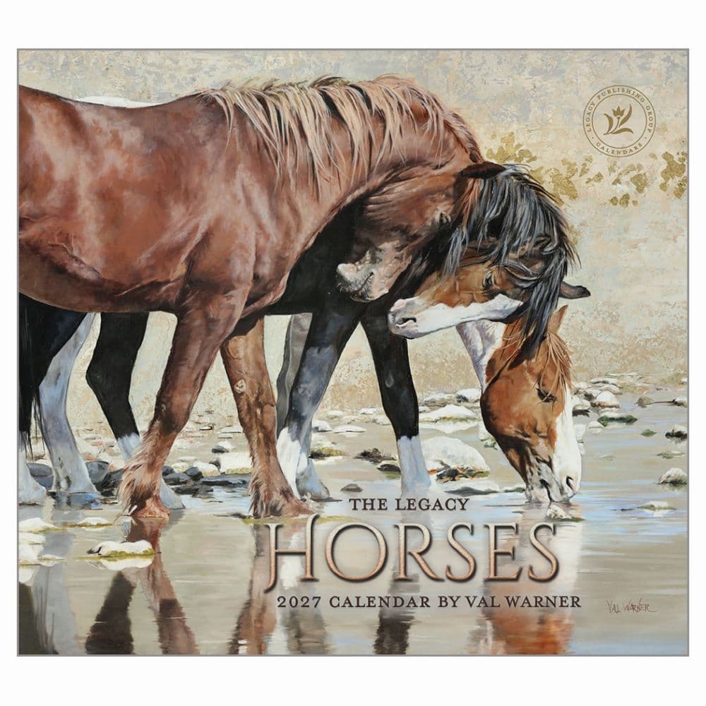 image Horses 2027 Wall Calendar by Hautman Brothers Main Product Image