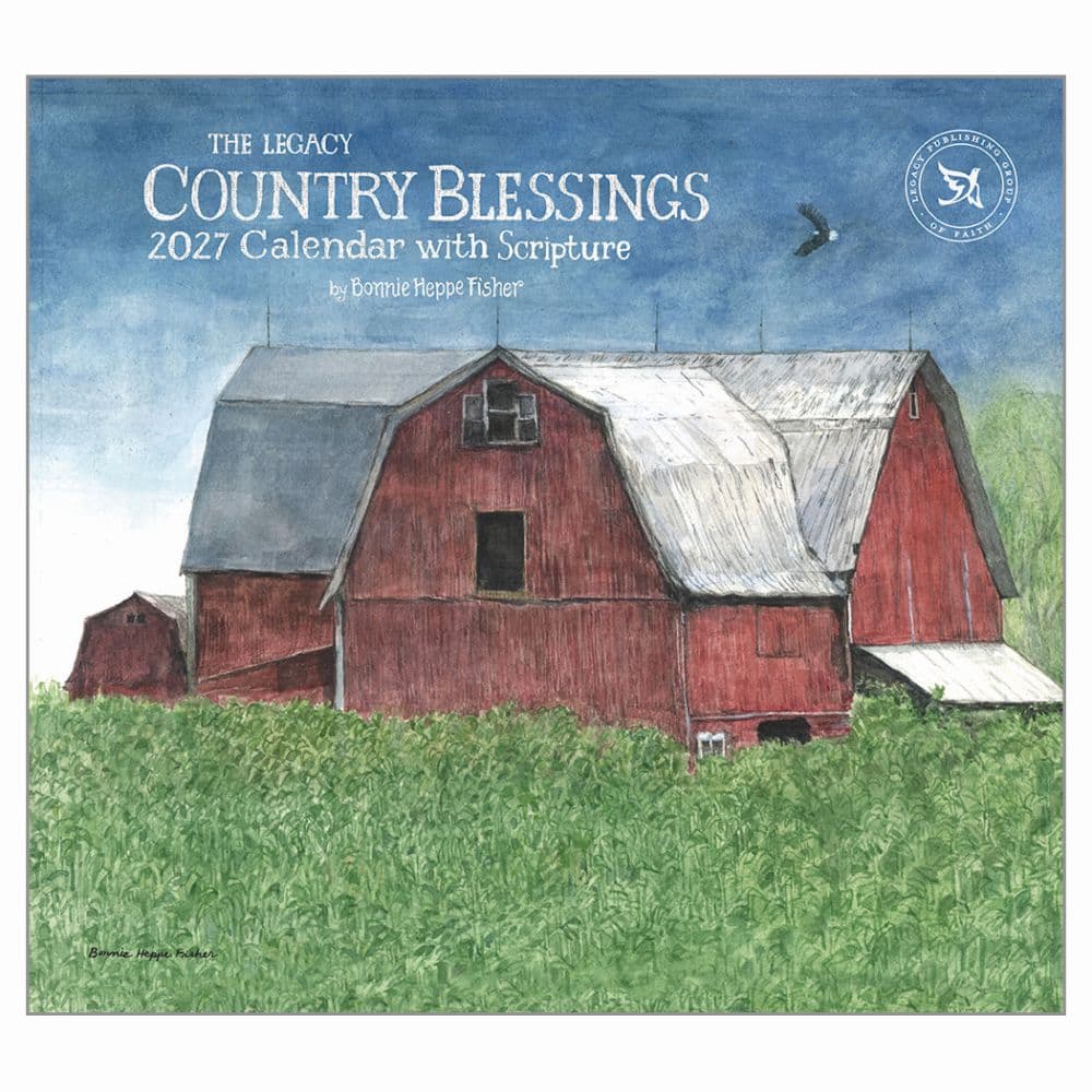 image Country Blessings 2027 Wall Calendar by Bonnie Heppe Fisher Main Product Image