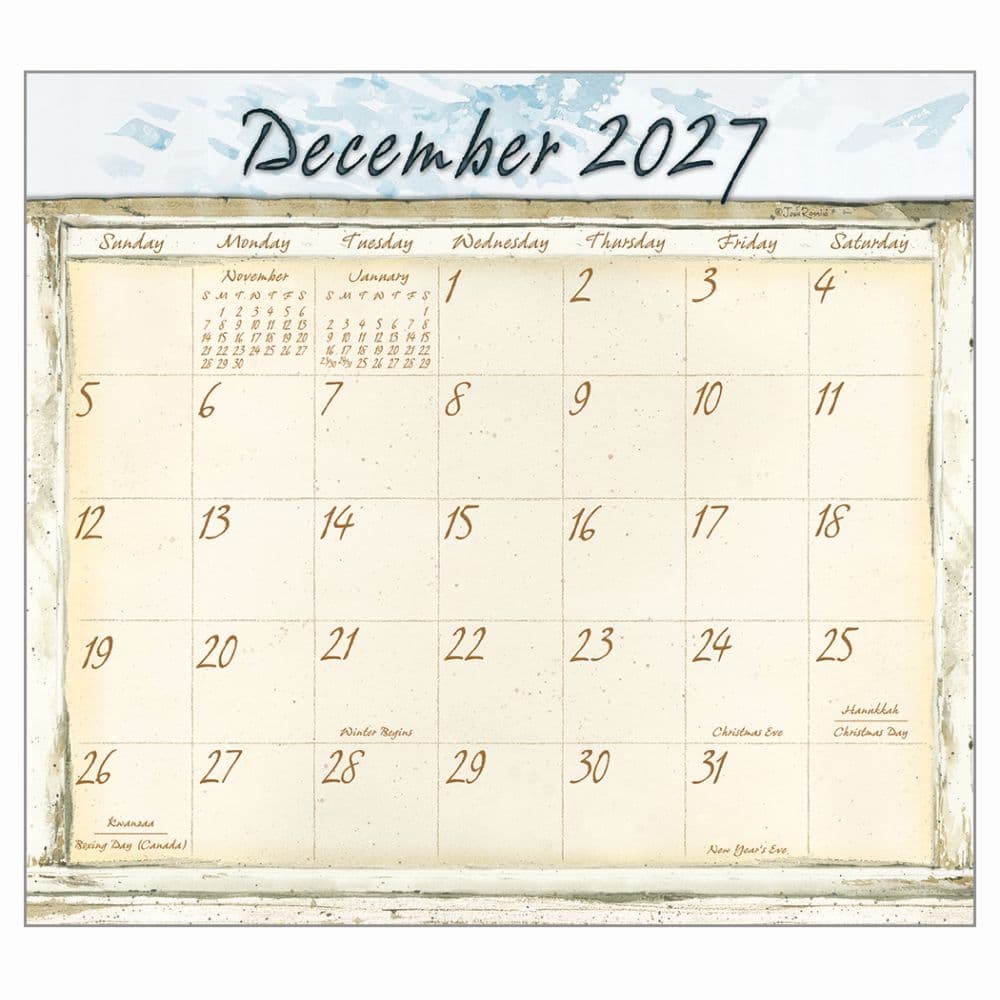 Life Itself 2027 Wall Calendar by John Rossini Second Alternate Image