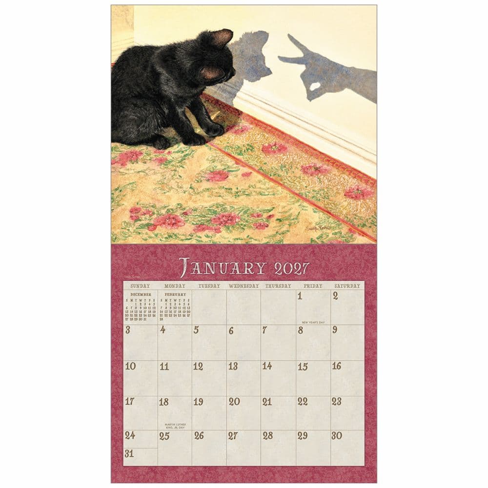 Kittens 2027 Wall Calendar by Sueellen Ross Third Alternate Image