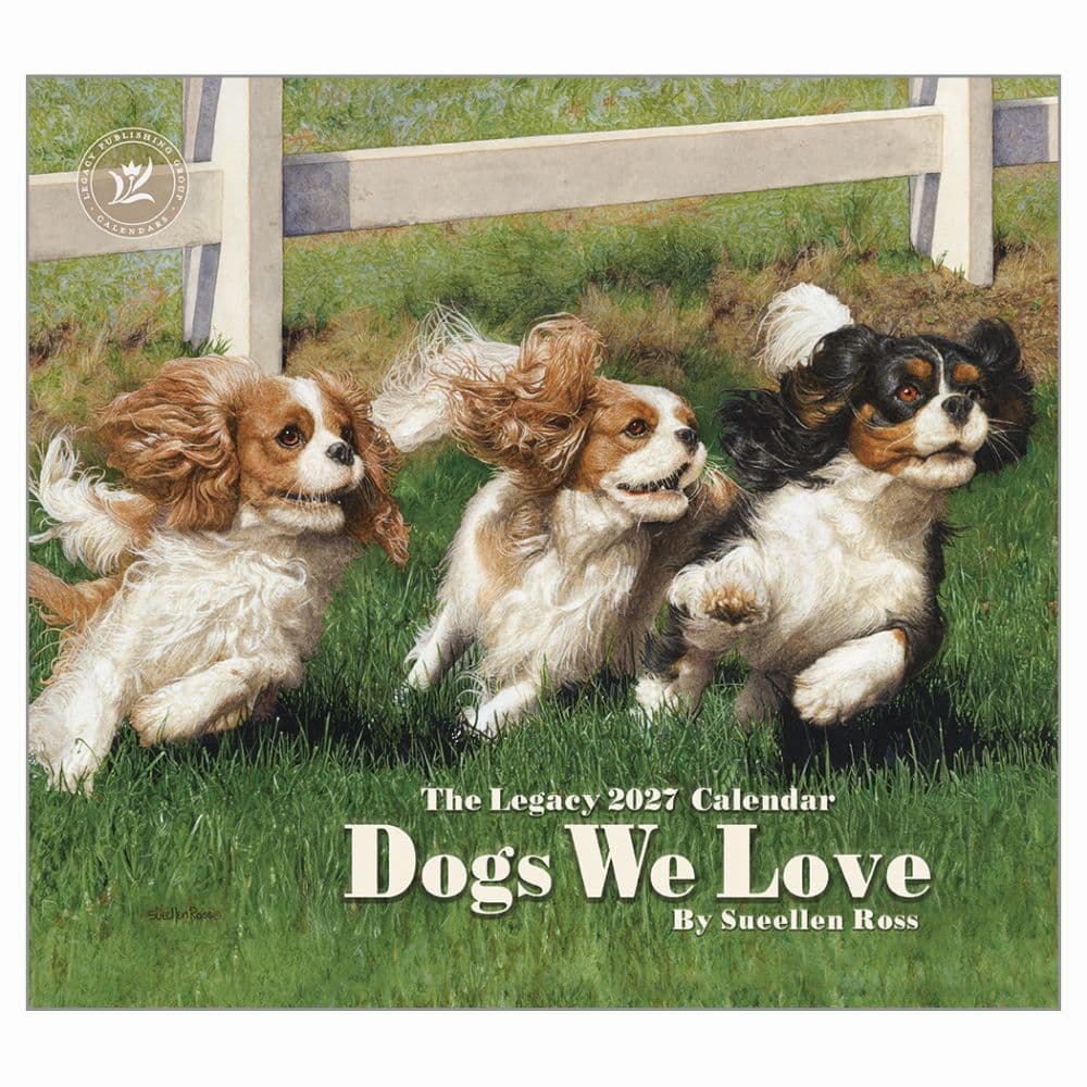 Dogs We Love 2027 Wall Calendar by Sueellen Ross Main Product Image