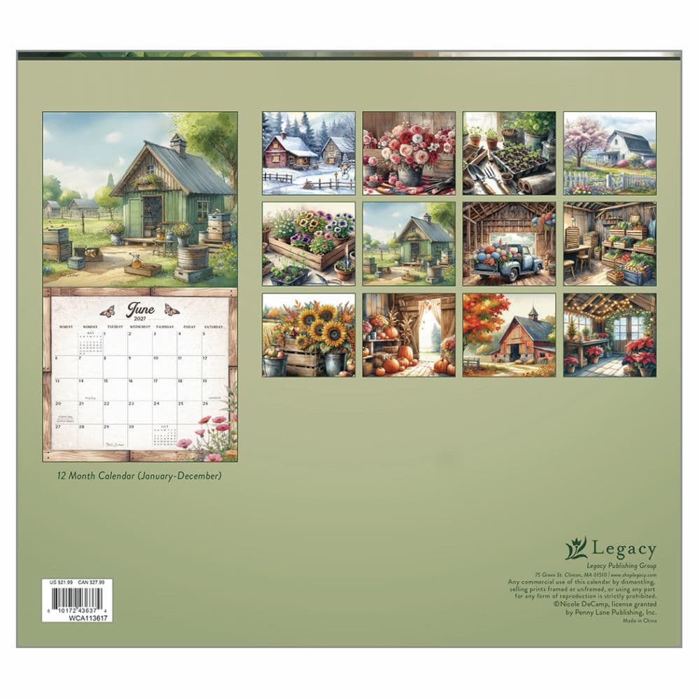 Gardening 2027 Wall Calendar First Alternate Image