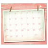 image Vintage Pink 2027 Wall Calendar by Mandy Lynne Second Alternate Image