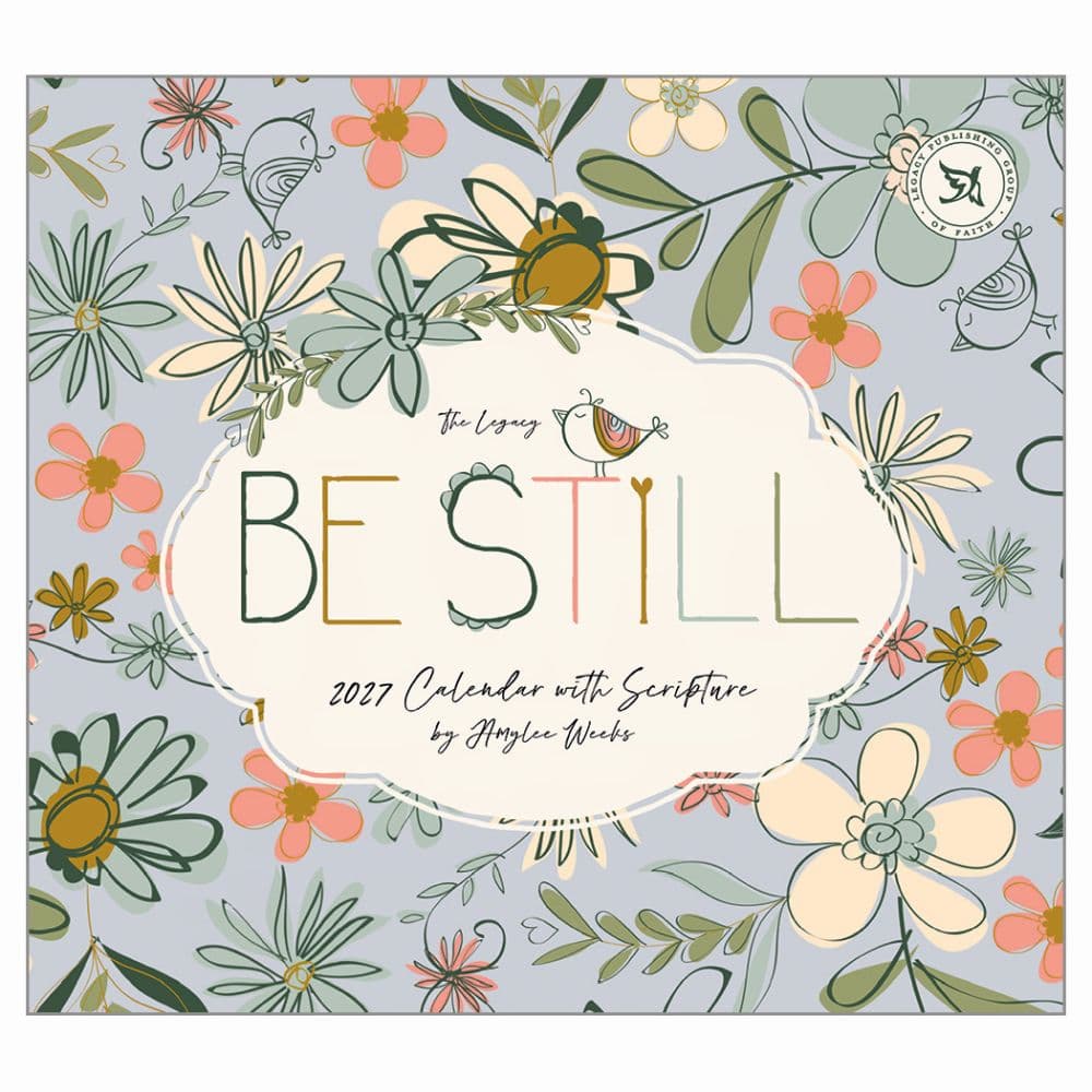 689964 12 x 13.375 in. 2027 Wall Calendar - Be Still