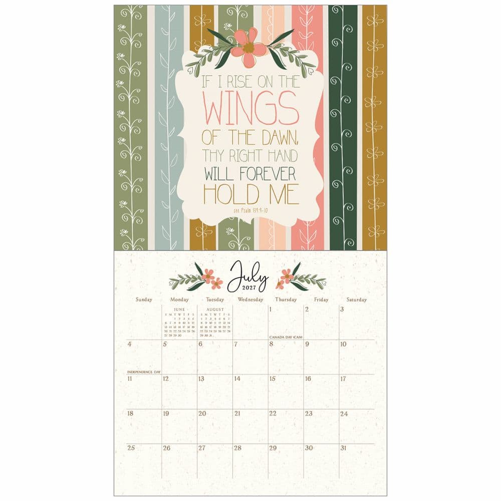 Be Still 2027 Wall Calendar by Amylee Weeks Third Alternate Image