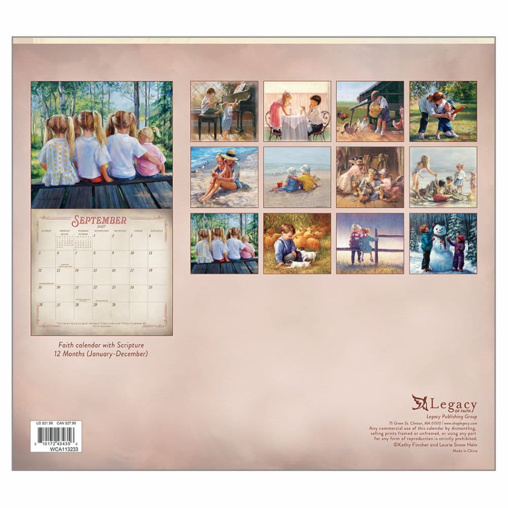 Little Lessons In Love 2027 Wall Calendar First Alternate Image