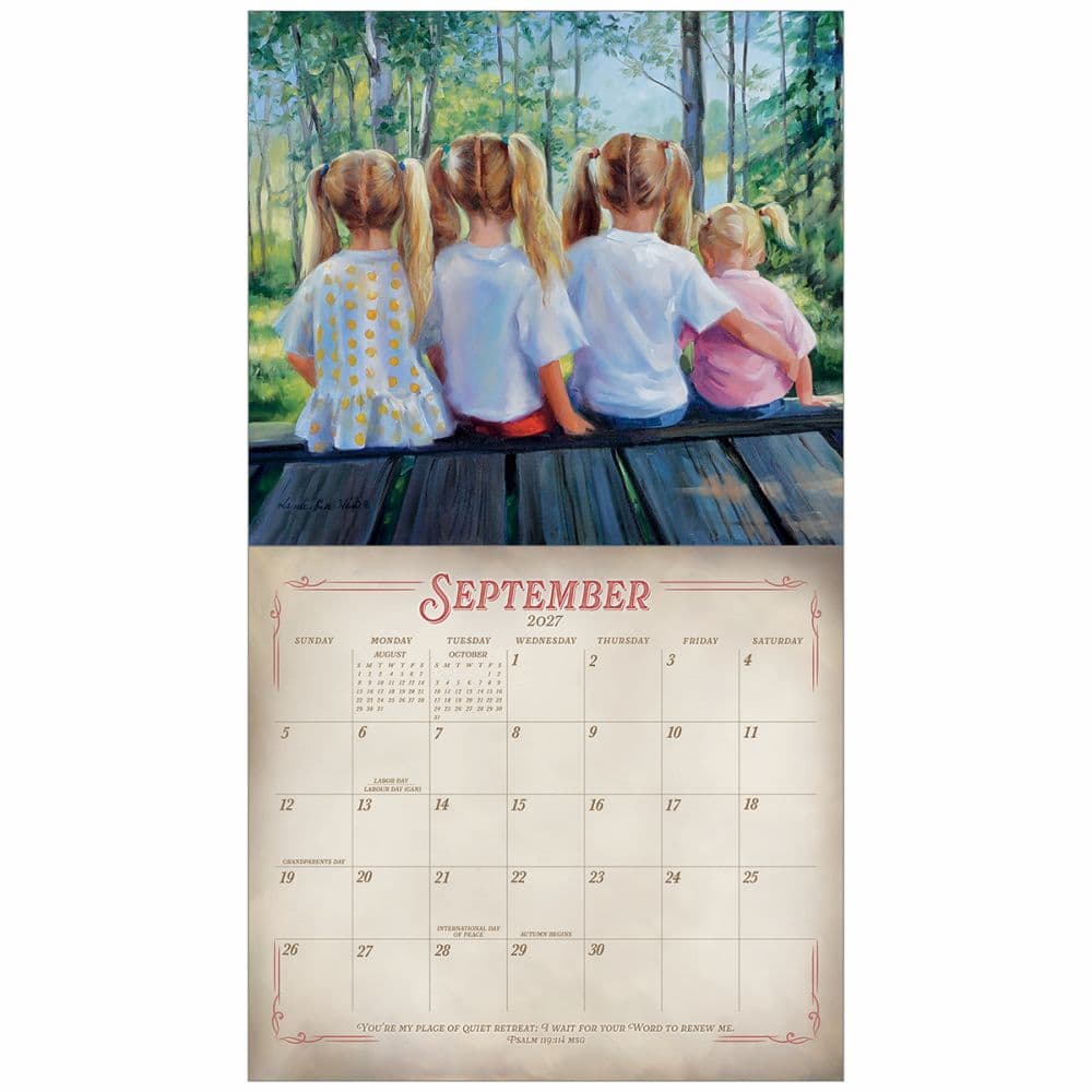 Little Lessons In Love 2027 Wall Calendar Third Alternate Image