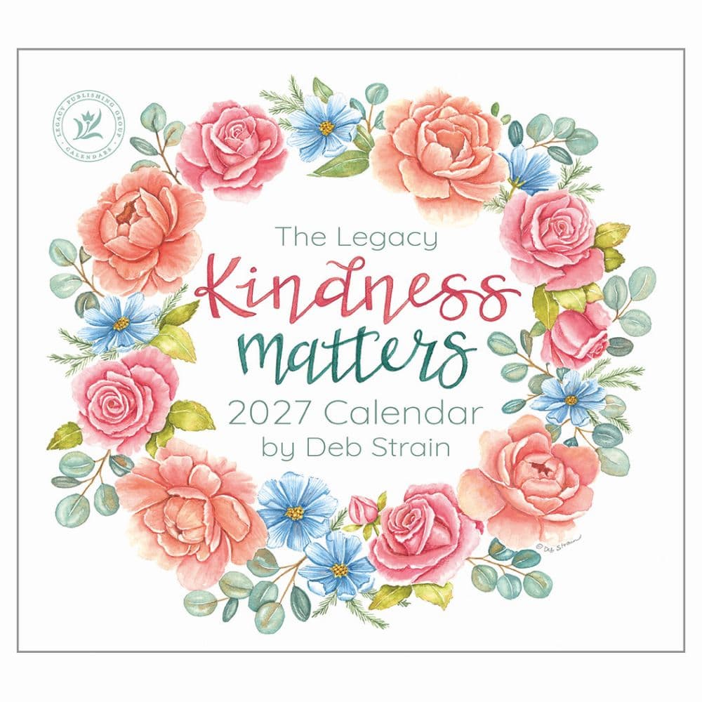 image Kindness Matters 2027 Wall Calendar by Deb Strain Main Product Image
