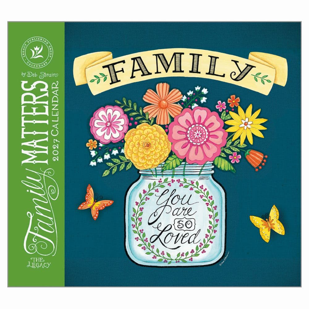 image Family Matters 2027 Wall Calendar by Deb Strain Main Product Image