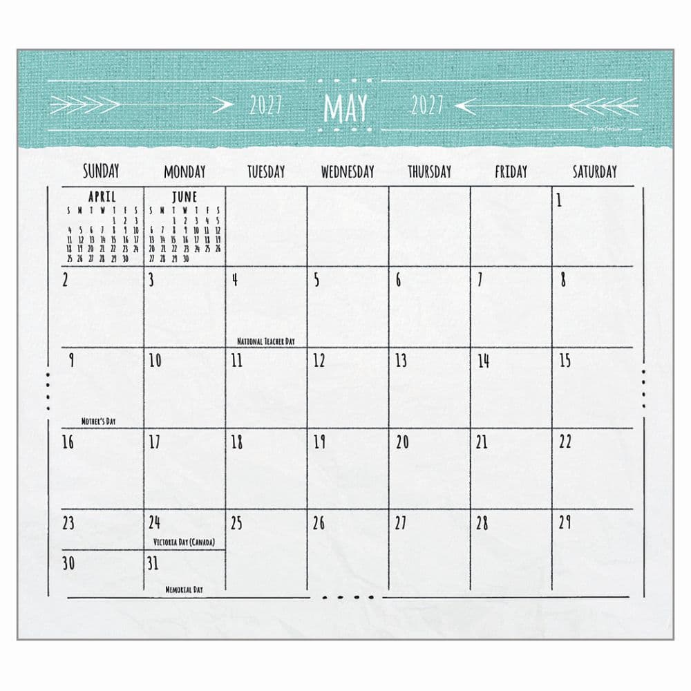 Family Matters 2027 Wall Calendar by Deb Strain Second Alternate Image