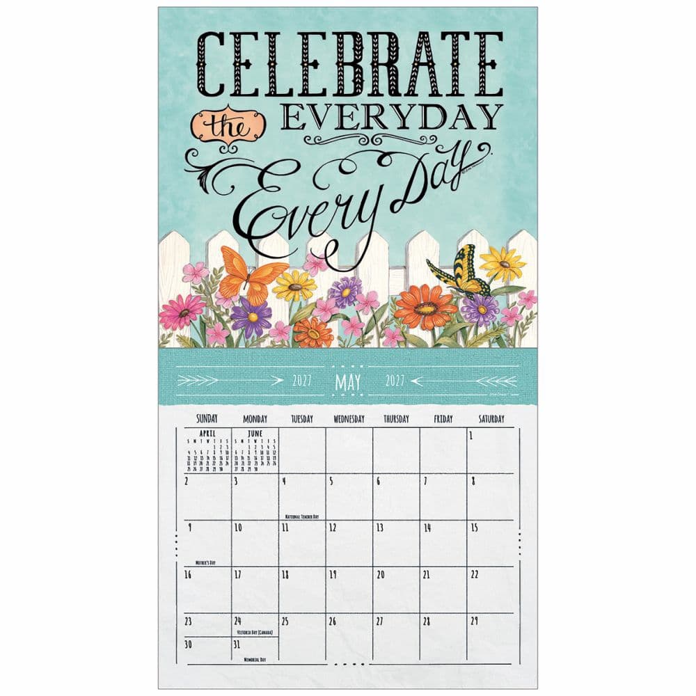 Family Matters 2027 Wall Calendar by Deb Strain Third Alternate Image