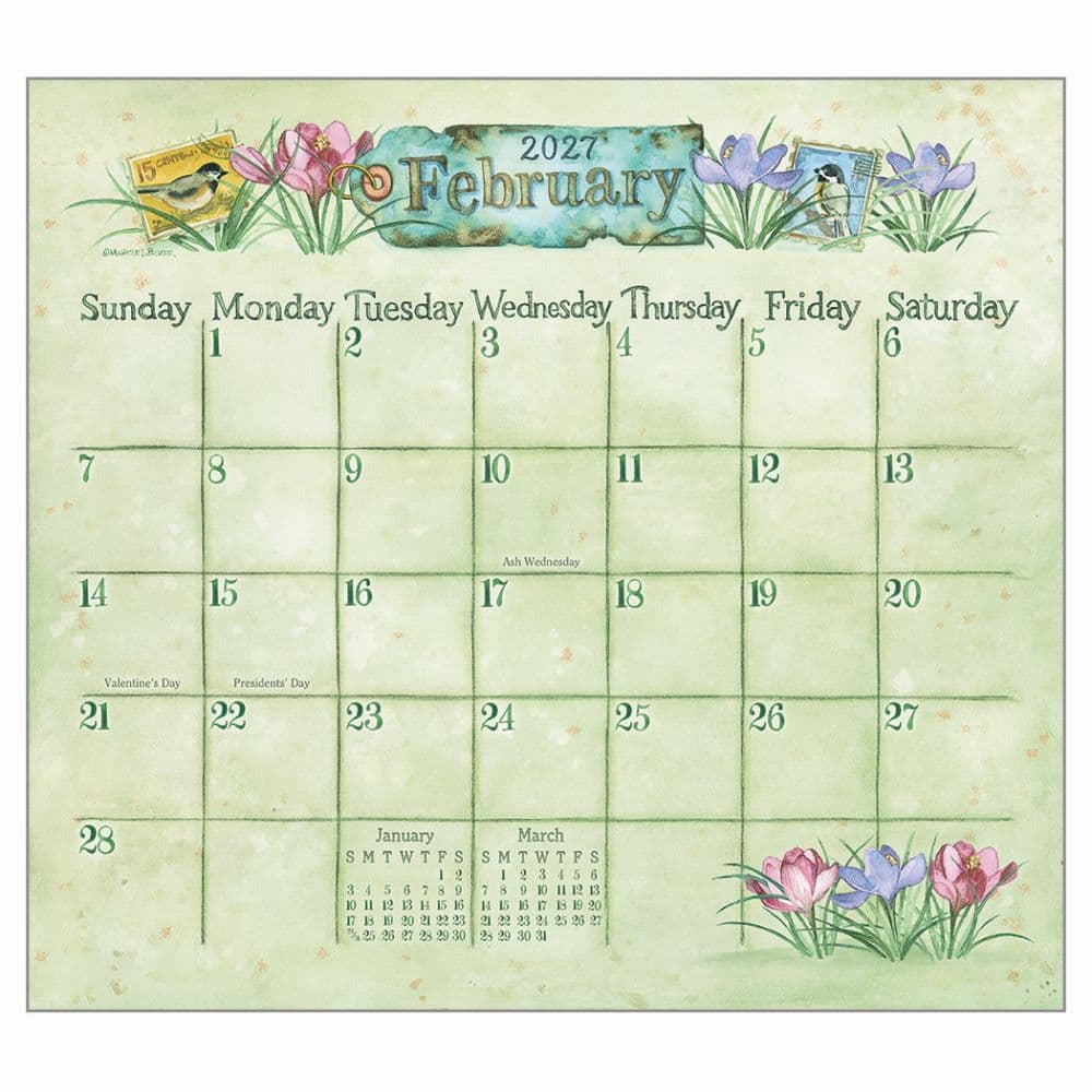 Outside My Window 2027 Wall Calendar by Michelle Palmer Second Alternate Image