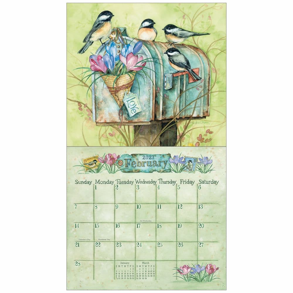 Outside My Window 2027 Wall Calendar by Michelle Palmer Third Alternate Image