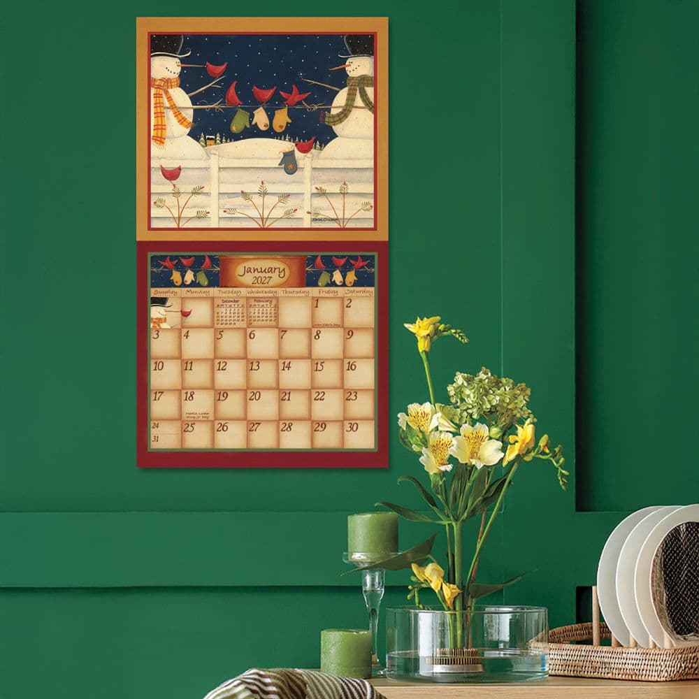 Simply Shaker 2027 Wall Calendar by Karen Cruden Fourth Alternate Image