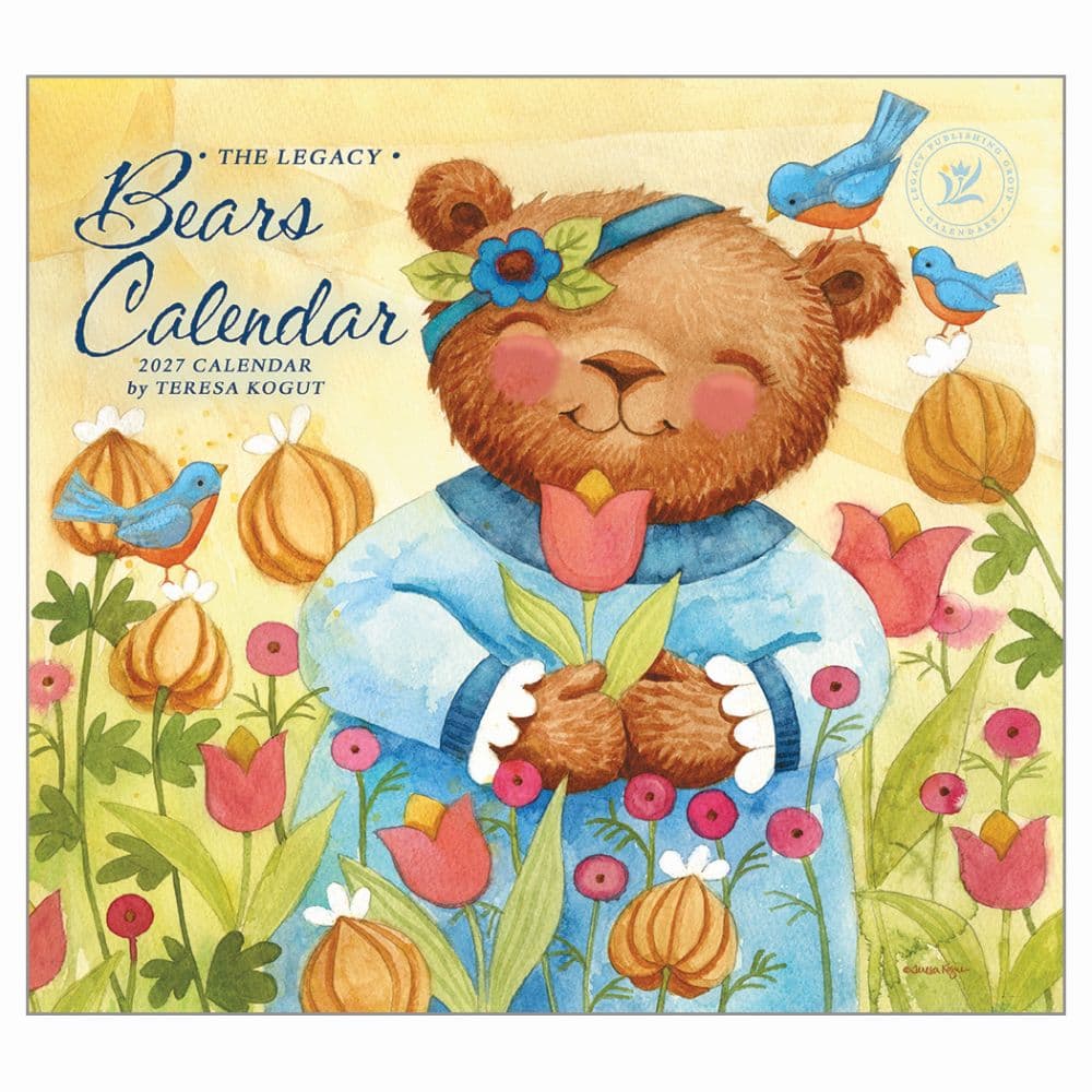 Bears 2027 Wall Calendar by Teresa Kogut Main Product Image