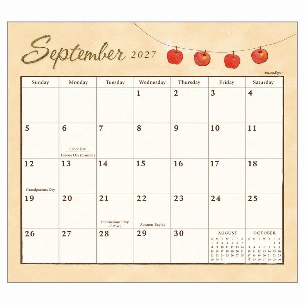 Bears 2027 Wall Calendar by Teresa Kogut Second Alternate Image