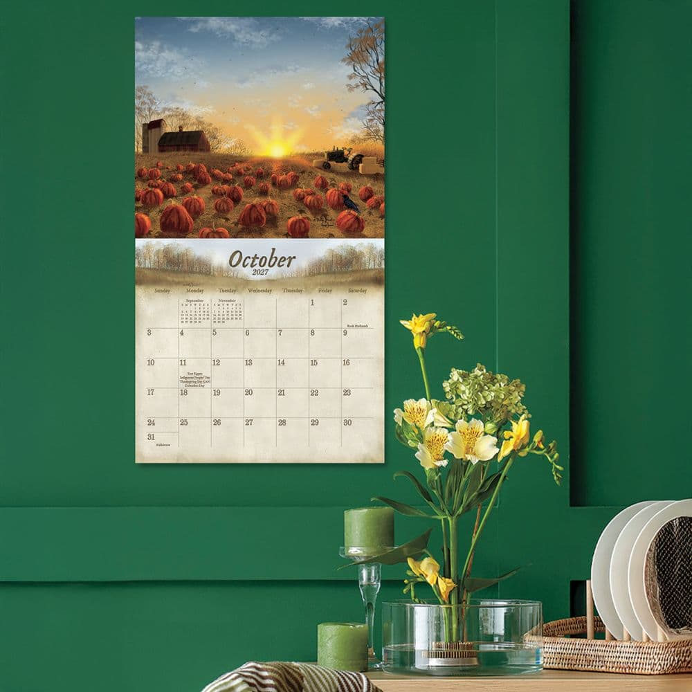 Road Home 2027 Wall Calendar by Billy Jacobs - Calendars.com