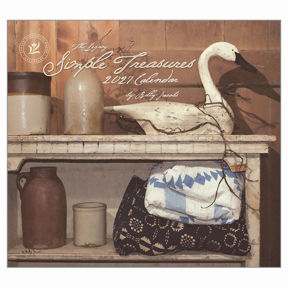 Simple Treasures 2027 Wall Calendar by Billy Jacobs - Calendars.com
