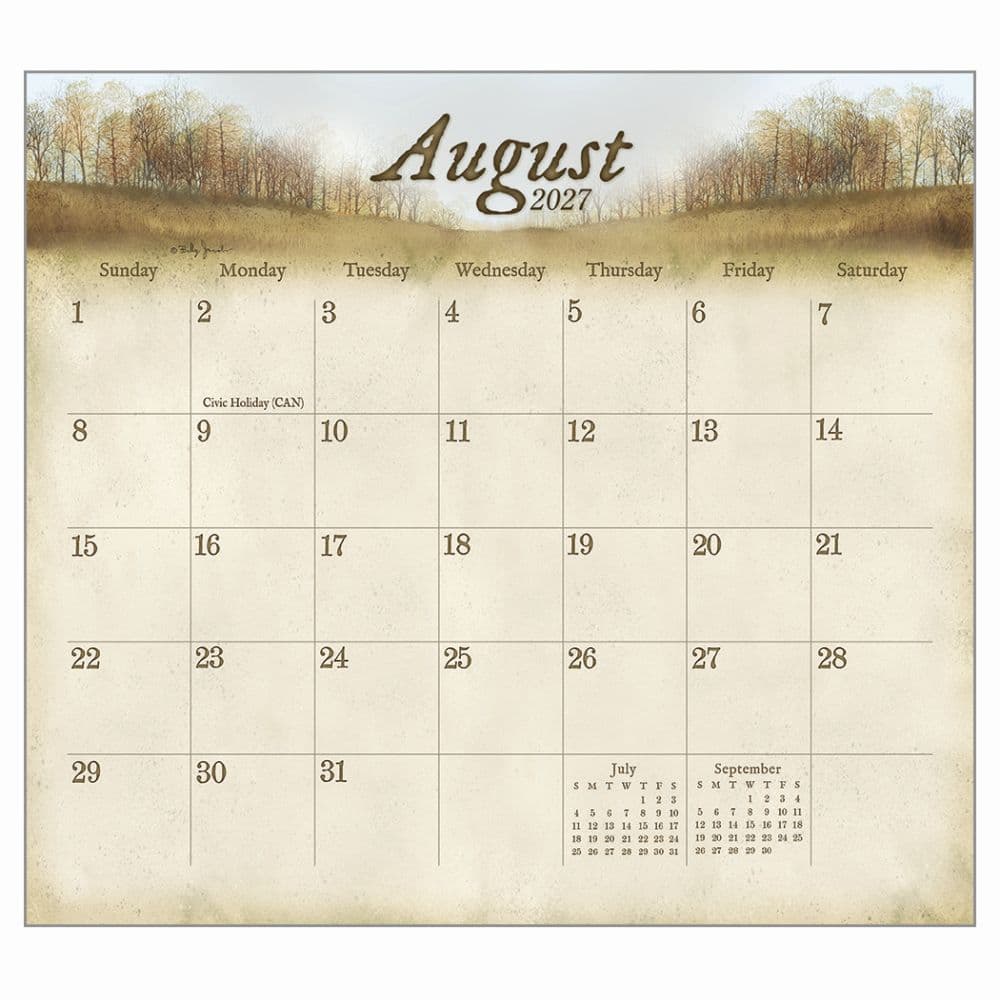 Blessings of the Home 2027 Wall Calendar by Billy Jacobs Second Alternate Image