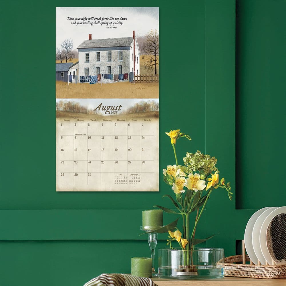 Blessings of the Home 2027 Wall Calendar by Billy Jacobs Fourth Alternate Image