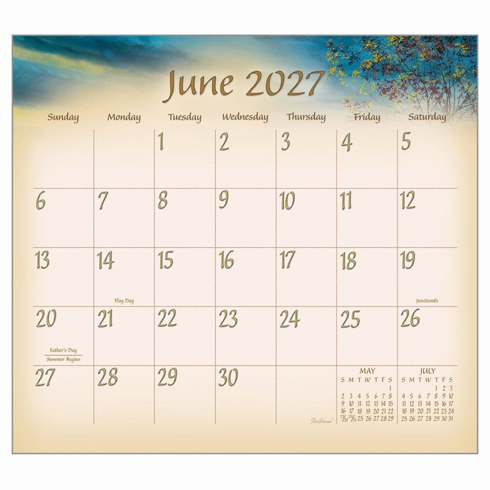 Everyday Life 2027 Wall Calendar by Jim Hansel Second Alternate Image
