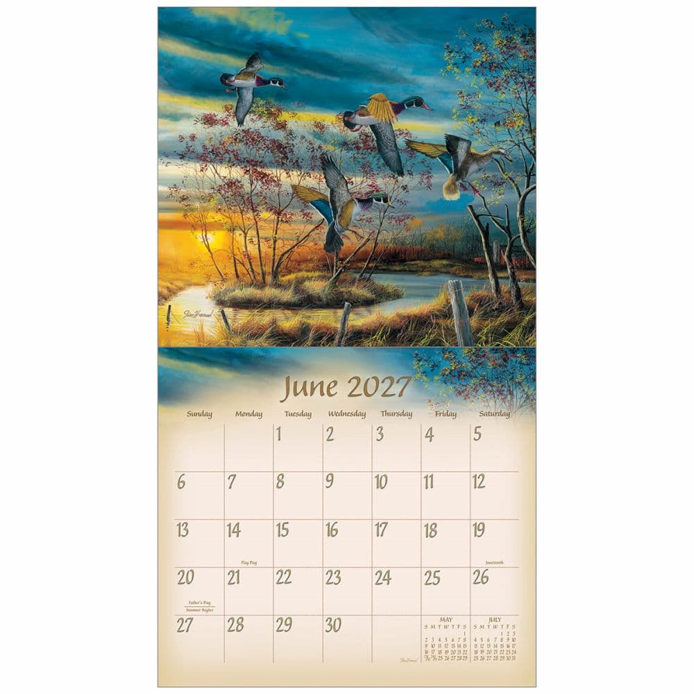 Everyday Life 2027 Wall Calendar by Jim Hansel Third Alternate Image