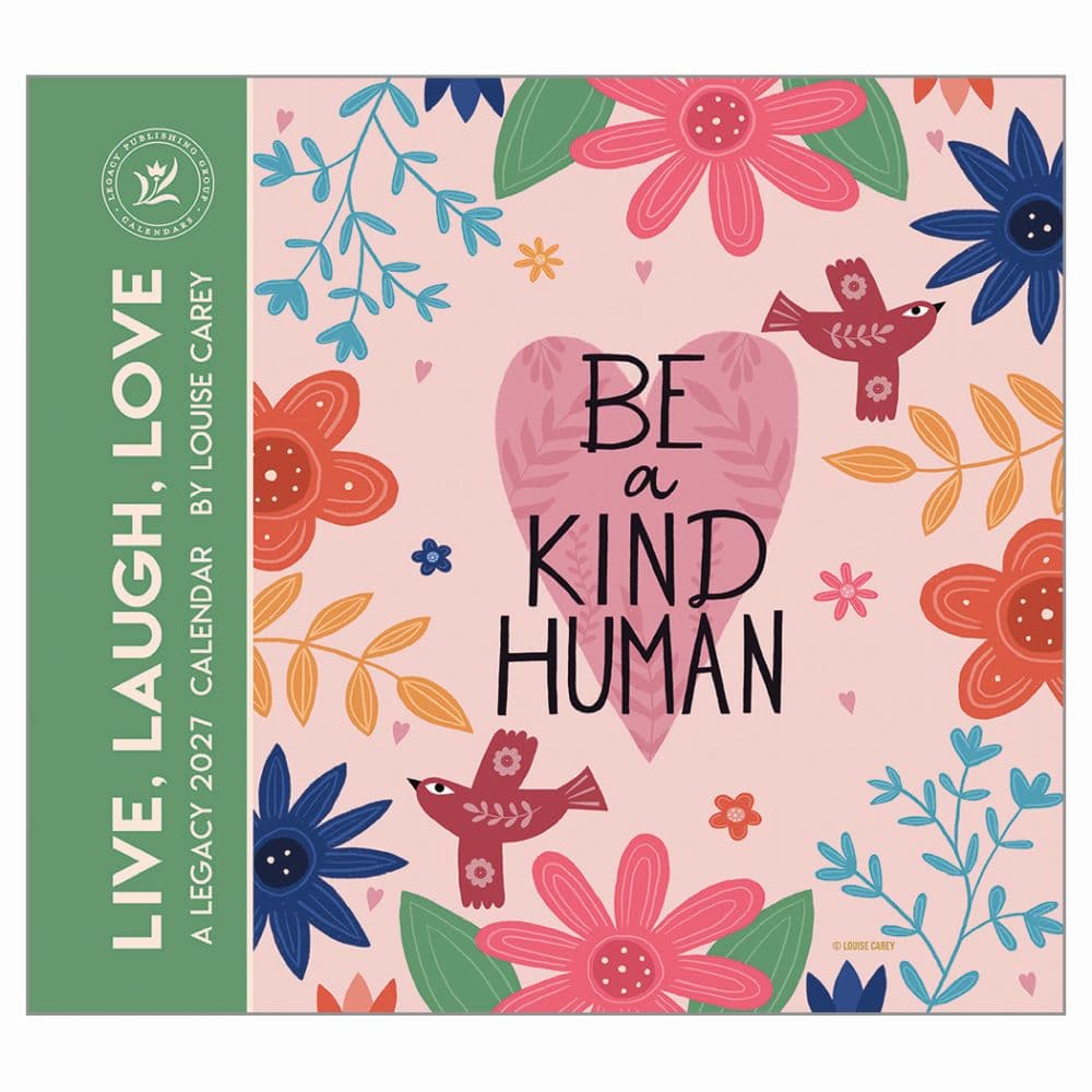 Live Laugh Love 2027 Wall Calendar by Louise Carey Main Product Image