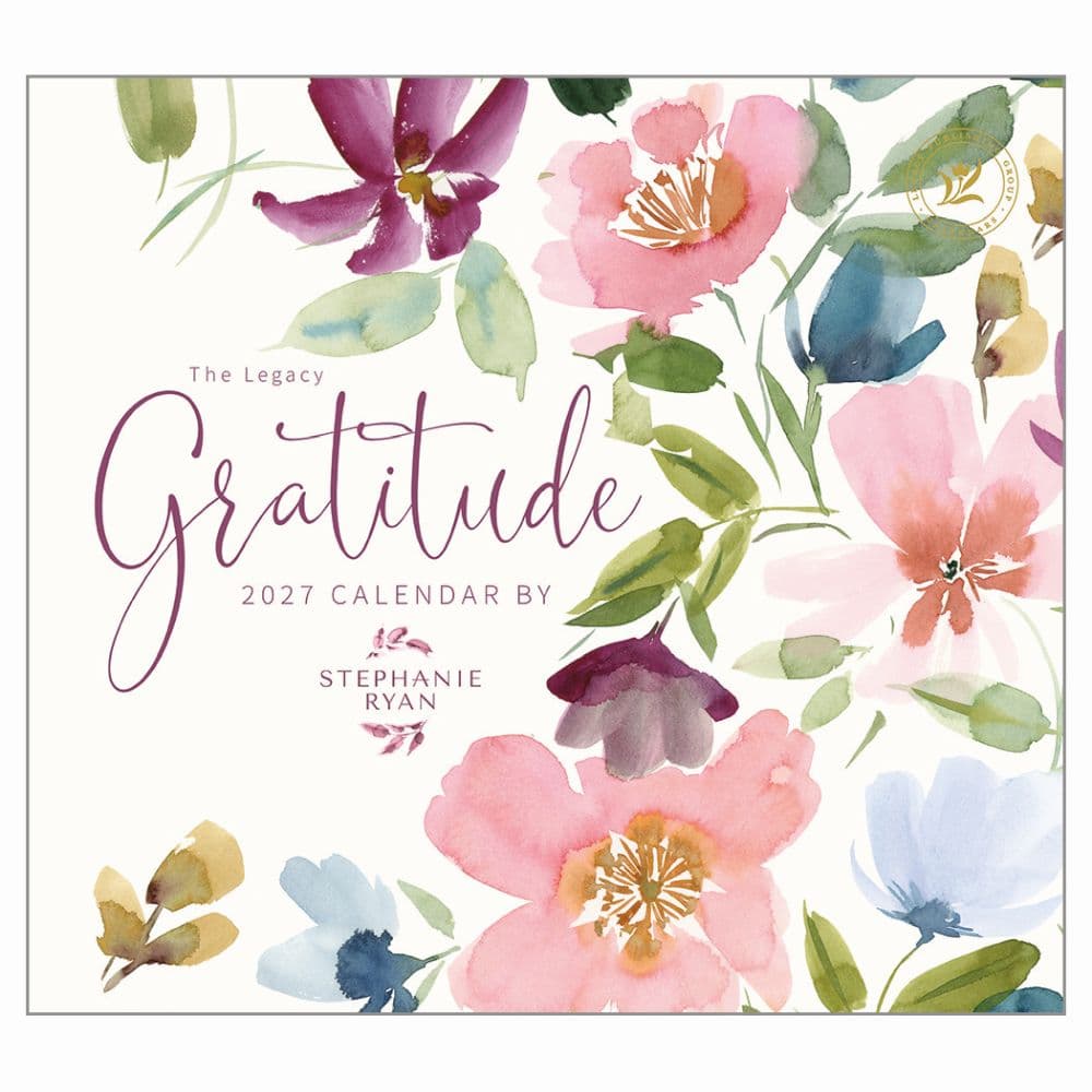 Gratitude 2027 Wall Calendar by Stephanie Ryan