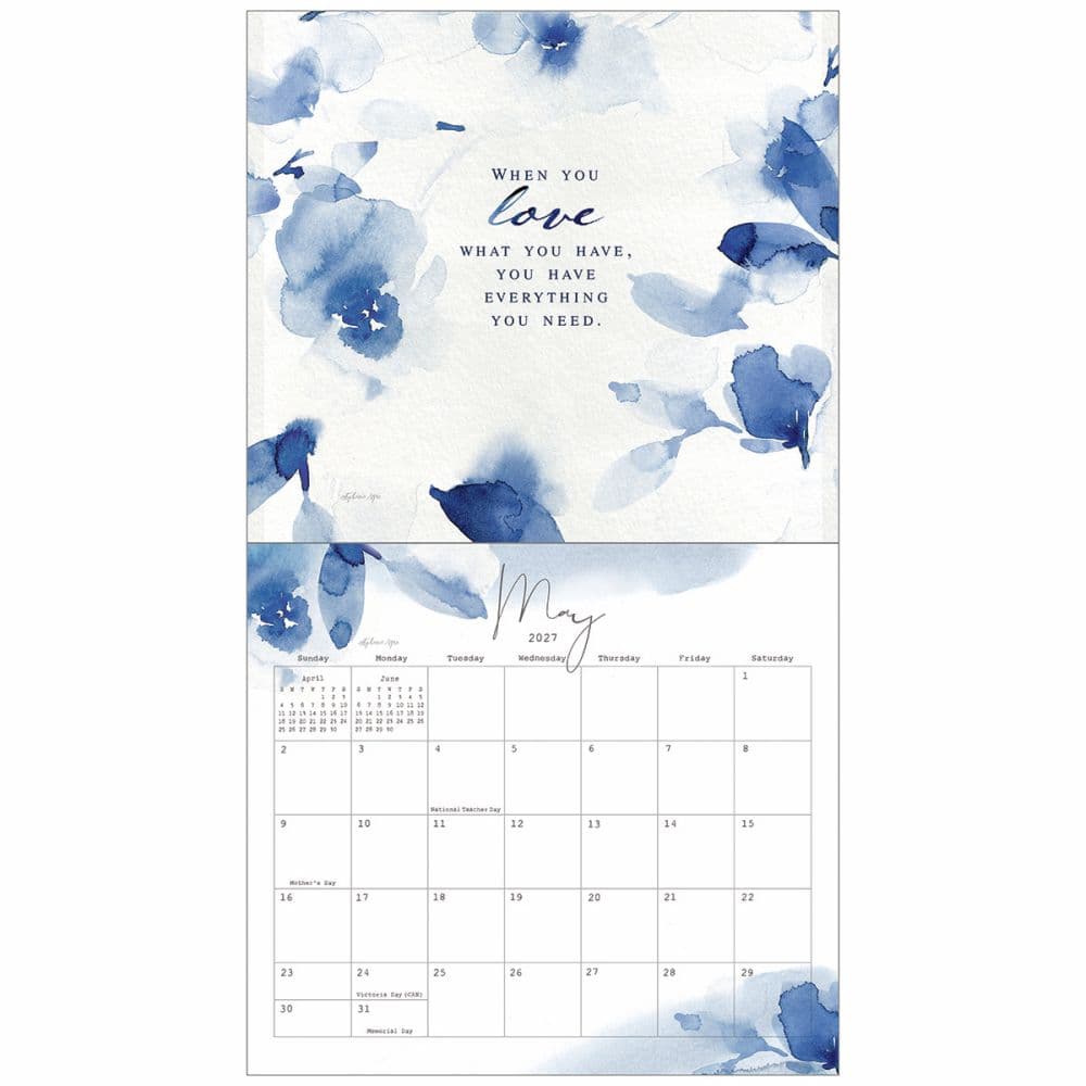 Gratitude 2027 Wall Calendar by Stephanie Ryan Third Alternate Image