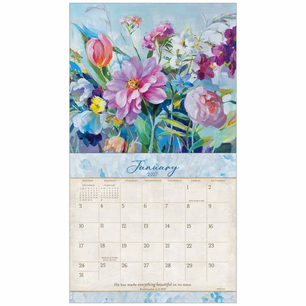 Tranquility 2027 Wall Calendar by Danhui Nai Third Alternate Image