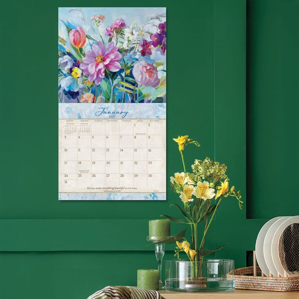 Tranquility 2027 Wall Calendar by Danhui Nai Fourth Alternate Image